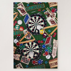 Puzzle Billard de la salle de jeu