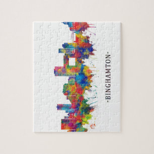 Puzzle Binghamton New York Skyline