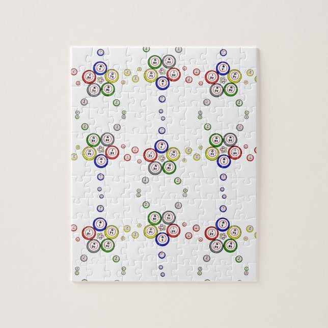 Puzzle Bingo Balls (Vertical)