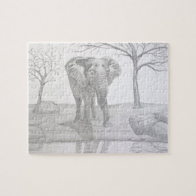 Puzzle Binti 8x10 avec boîte cadeau (Horizontal)