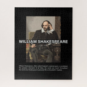 Puzzle biographie de William Shakespeare