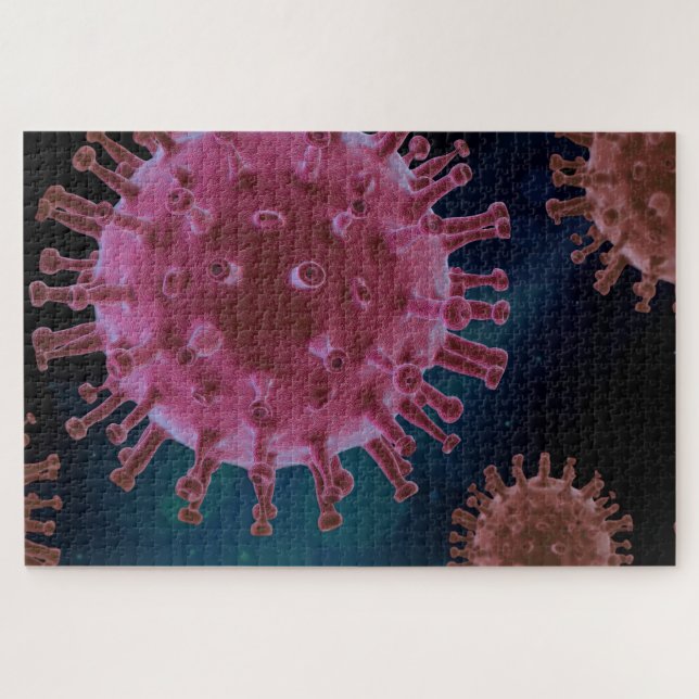 Puzzle Biologie du virus covid (Horizontal)
