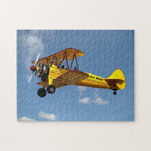 Puzzle Biplan Air Mail
