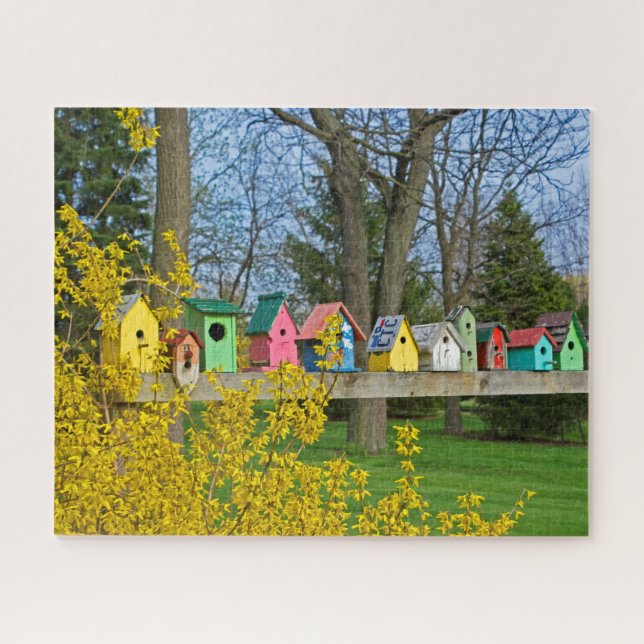 Puzzle Birdhouse Boulevard (Horizontal)