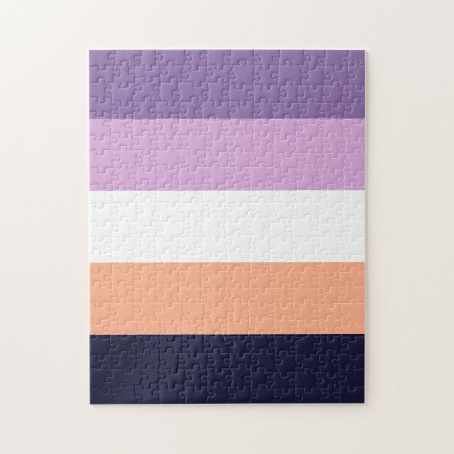 Puzzle Biromantic Pride Flag (Vertical)
