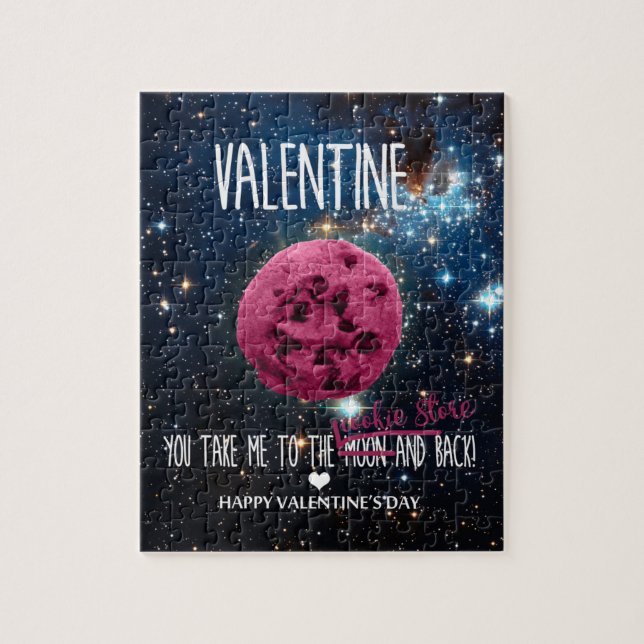 Puzzle Biscuits doux à Valentines (Vertical)