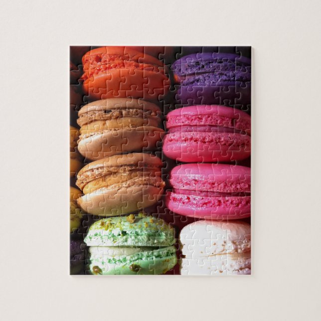 Puzzle biscuits macaron (Vertical)