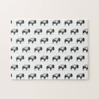 Puzzle Bison d'Amérique