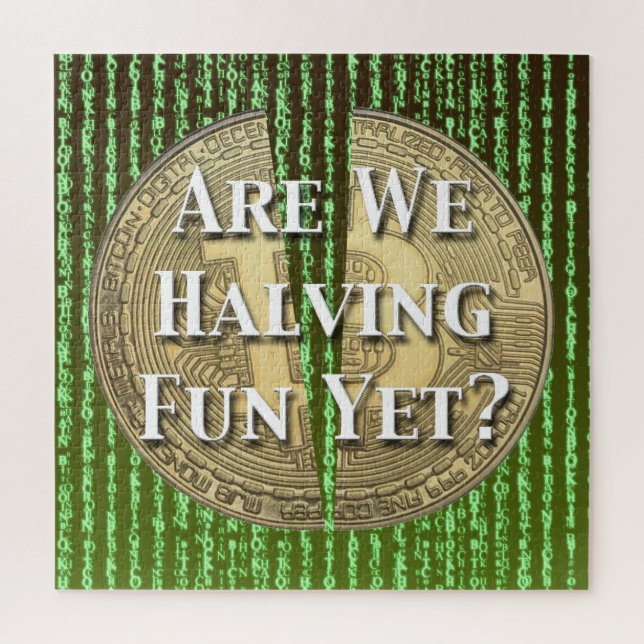 Puzzle Bitcoin Halving, événement (Vertical)