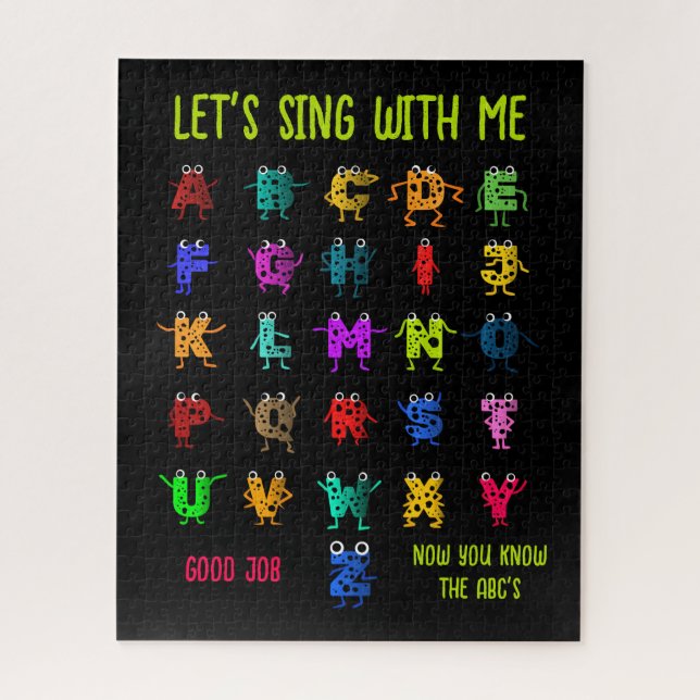 Puzzle Bizarre ABC (Vertical)