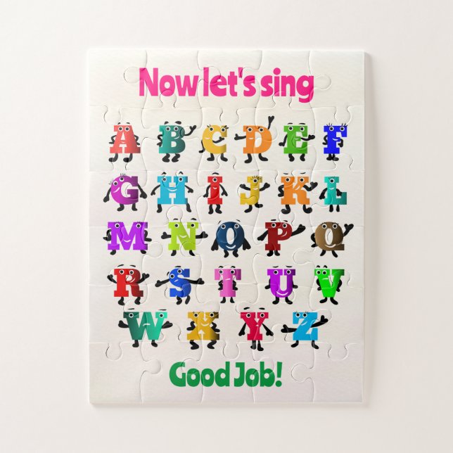 Puzzle Bizarre ABC (Vertical)