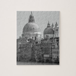 Puzzle Black Blanc Grand Canal Venise Italie Voyage
