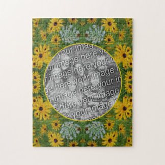 Puzzle Black Eyed Susan Daisy Peinture Ajouter Votre Phot