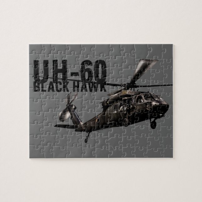 Puzzle Black Hawk (Horizontal)