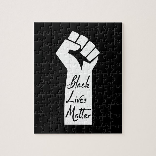 Puzzle Black Lives Matt Black Woman (Vertical)