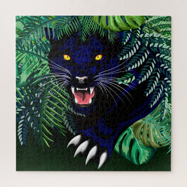Puzzle Black Panther Spirit of the Jungle (Vertical)