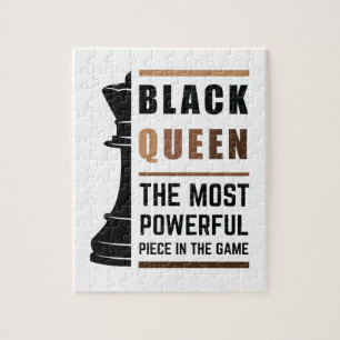 Puzzle Black Queen The Most Powerful Piece In The Game 2