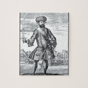 Puzzle Blackbeard le pirate, 'd'une histoire générale d