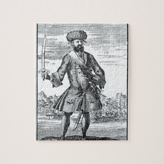 Puzzle Blackbeard le pirate, 'd'une histoire générale de (Vertical)