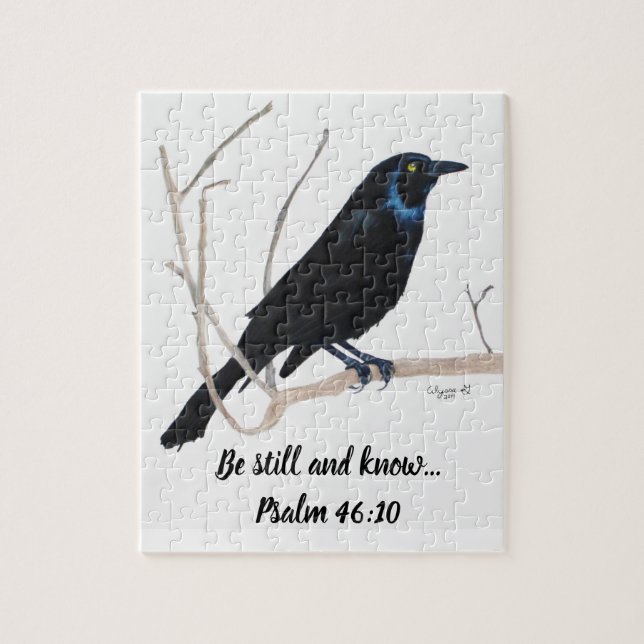 Puzzle Blackbird 8x10 (Vertical)