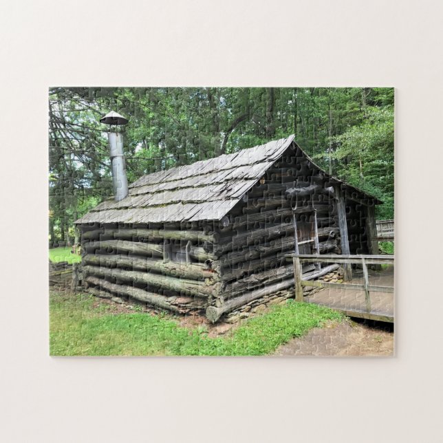 Puzzle Blacksmith Shop at Mabry Mill, Virginie (Horizontal)