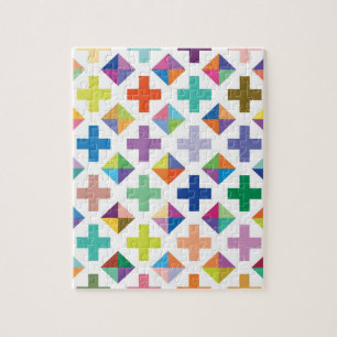 Puzzle blanc de diamant