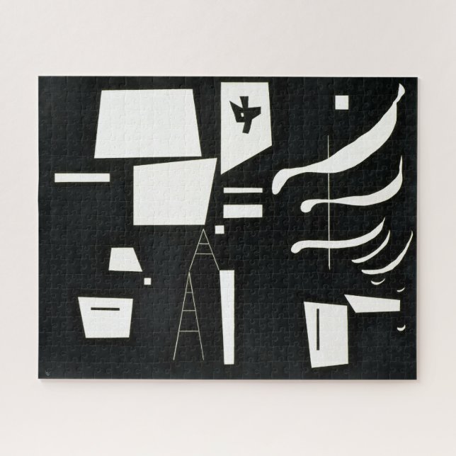 Puzzle Blanc - doux et dur | Kandinsky | (Horizontal)