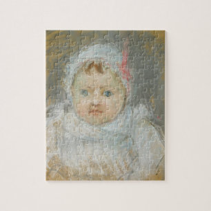 Puzzle Blanche Pontillon en tant que bébé, 1872 (en