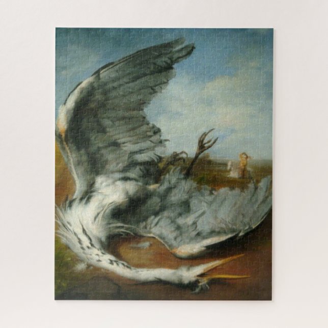 Puzzle Blessé Heron (par George Frederick Watts) (Vertical)