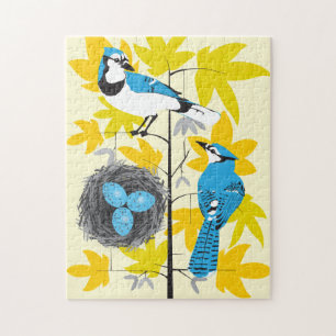 Puzzle bleu 11x14 pour les aveugles de couleur