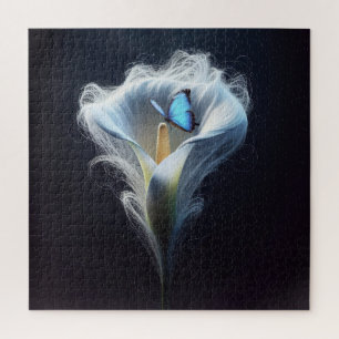 Puzzle Bleu Bleu Papillon Morpho Commun En Lily