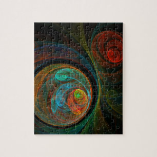 Puzzle Bleu de renaissance Art Abstrait