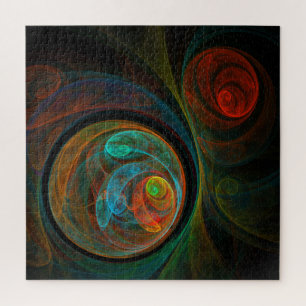 Puzzle Bleu de renaissance Art Abstrait