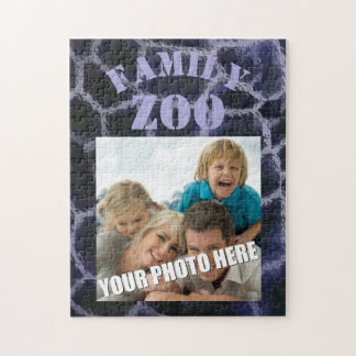 Puzzle Bleu poster de animal