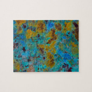 Puzzle Bleu tacheté Jasper
