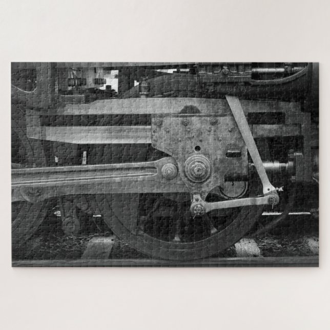 Puzzle Bleus de chemin de fer en voie de disparition (Horizontal)