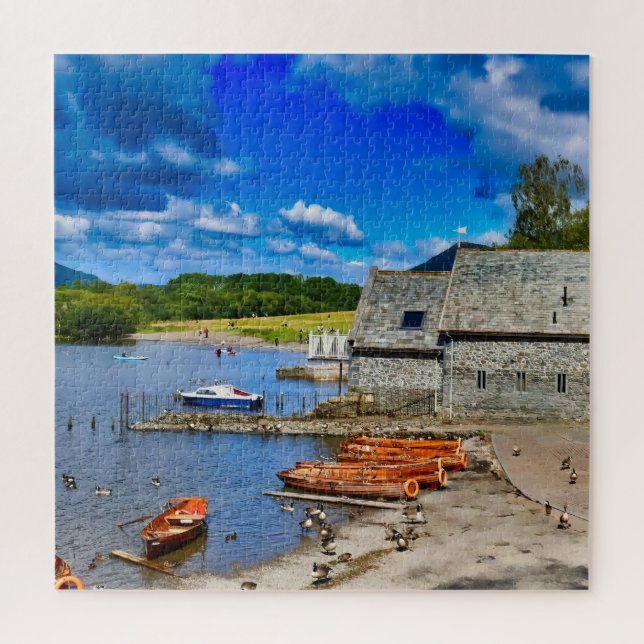 Puzzle Bliss paisibles à Derwentwater (Vertical)