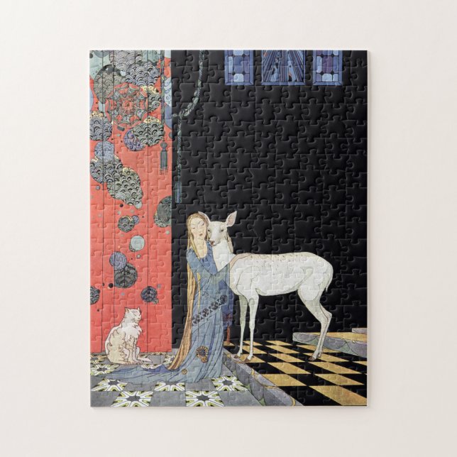Puzzle Blondine par Virginia Frances Sterrett (Vertical)