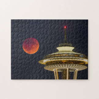 Puzzle Blood Moon | Aiguille de l'espace de Seattle