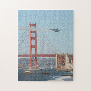 Puzzle Blue Angels au Golden Gate Bridge