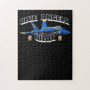 Puzzle Blue Angels Pilote Enfants Blue Angels Cadeau Pilo