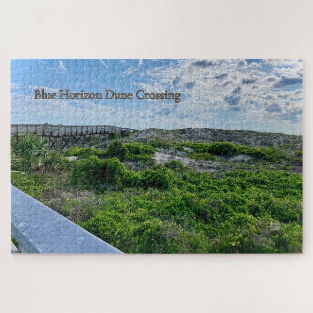Puzzle Blue Horizon Dune Crossing  (Horizontal)
