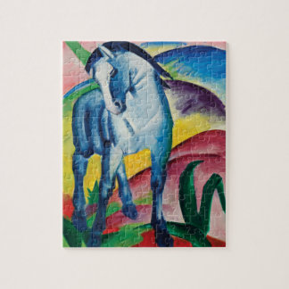 Puzzle Blue Horse I par Franz Marc