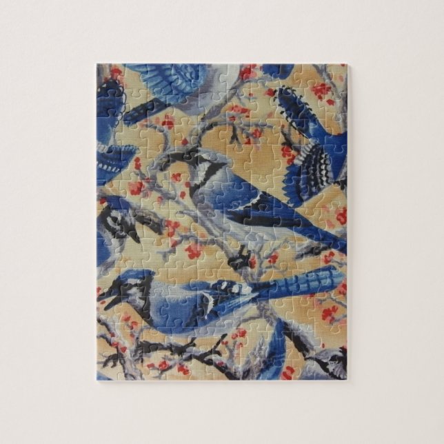 Puzzle Blue Jays (Vertical)