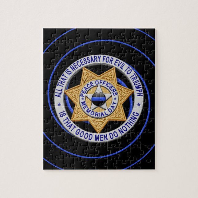 Puzzle Blue Line mince (Vertical)