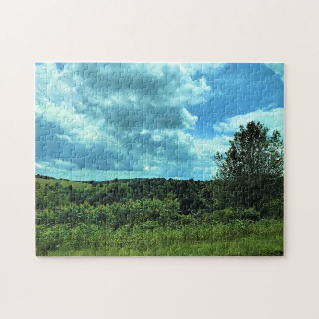 Puzzle Blue Ridge Parkway near Floyd, Virginie (Horizontal)