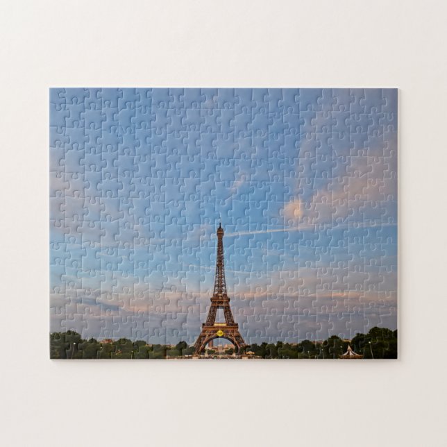 Puzzle Blue Skies et la Tour Eiffel - 11x14 - 252 pcs. (Horizontal)