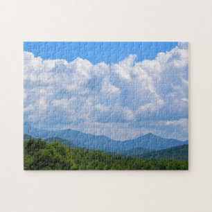 Puzzle Blue Skies in the Blue Ridge Mountains - 11x14