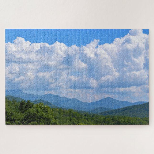 Puzzle Blue Skies in the Blue Ridge Mountains - 20x30 (Horizontal)