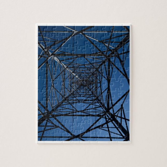 Puzzle Blue Sky Tower (Vertical)